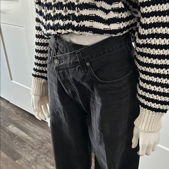 Agolde Criss Cross Straight Leg Jeans - Picture 10 of 10